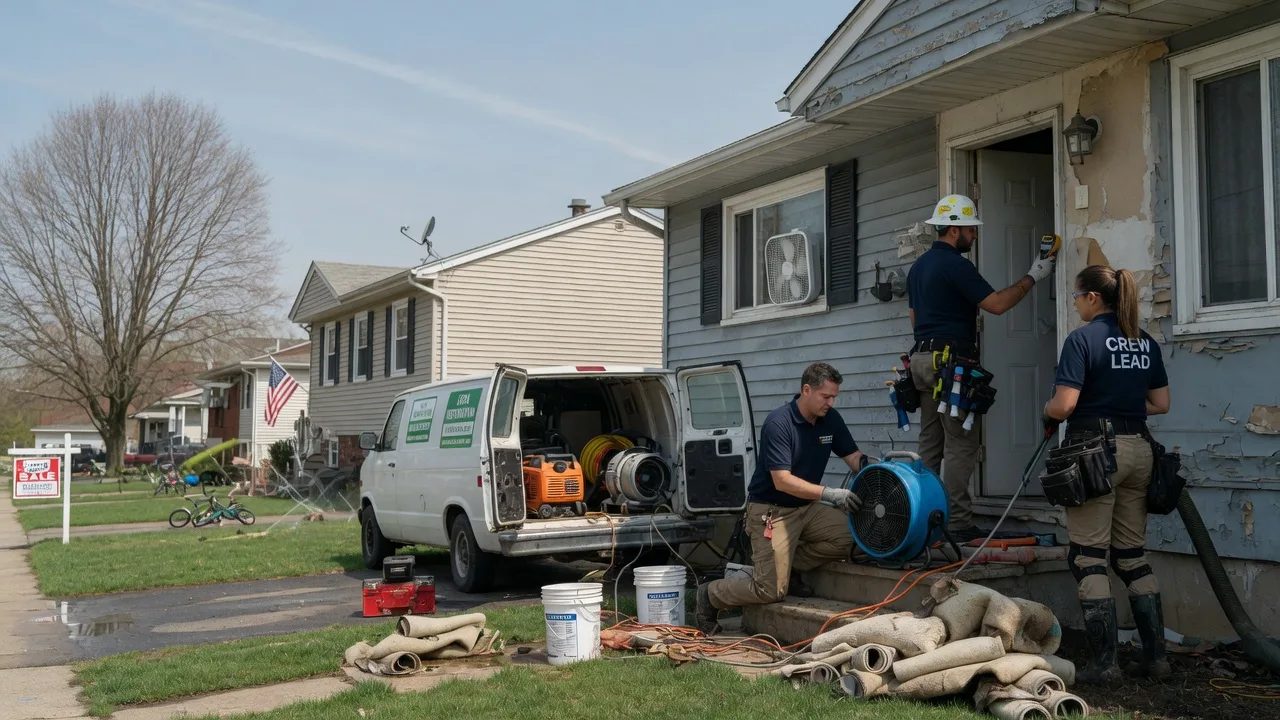 Flood Cleanup in Clermont, IA near me